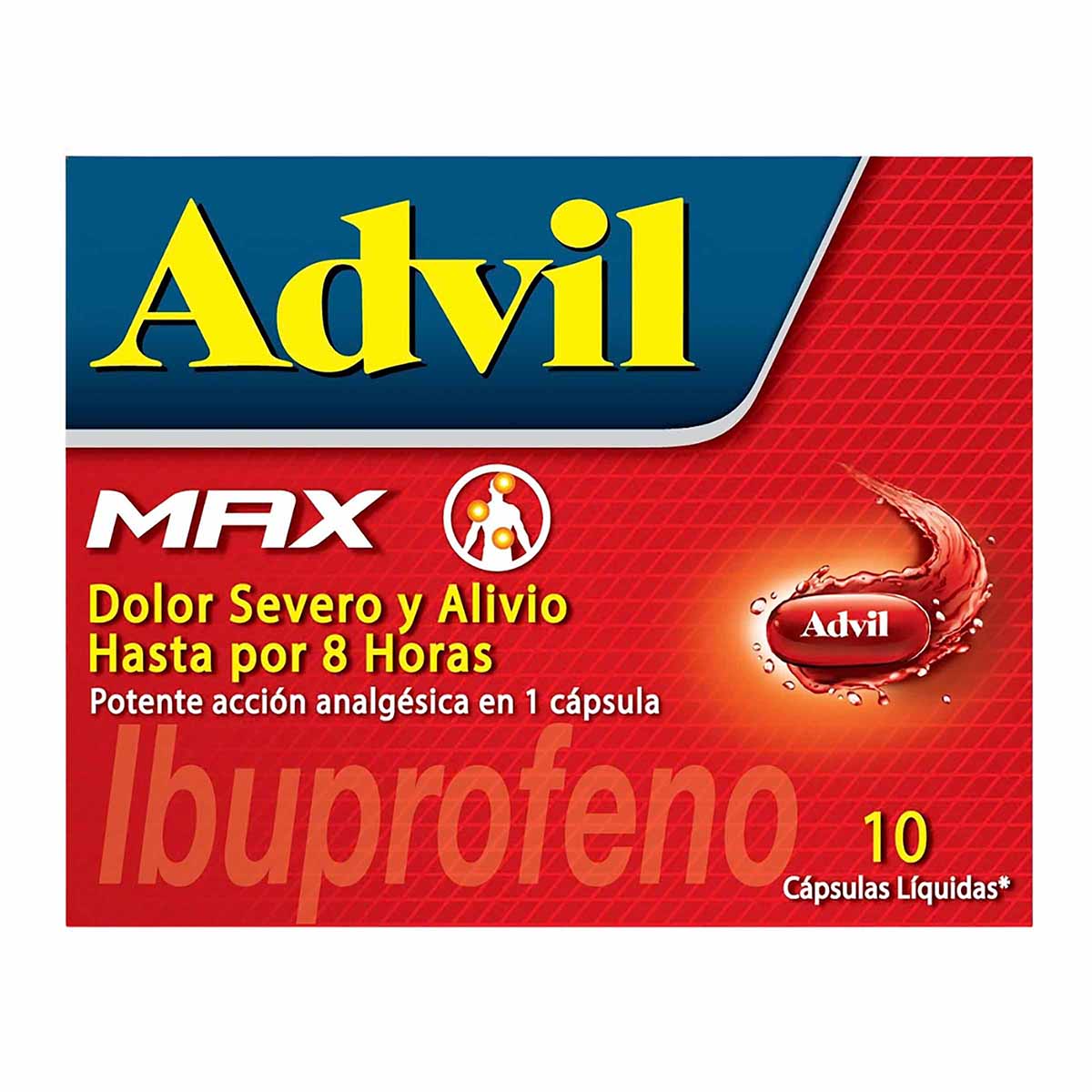 ADVIL MAX 10 CAPSULAS