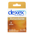 Dexex Retardante 3 Preservativos