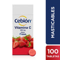 Cebion Masticable Fresa 10 Tabletas