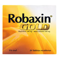 ROBAXIN GOLD 500 MG 20 TBS