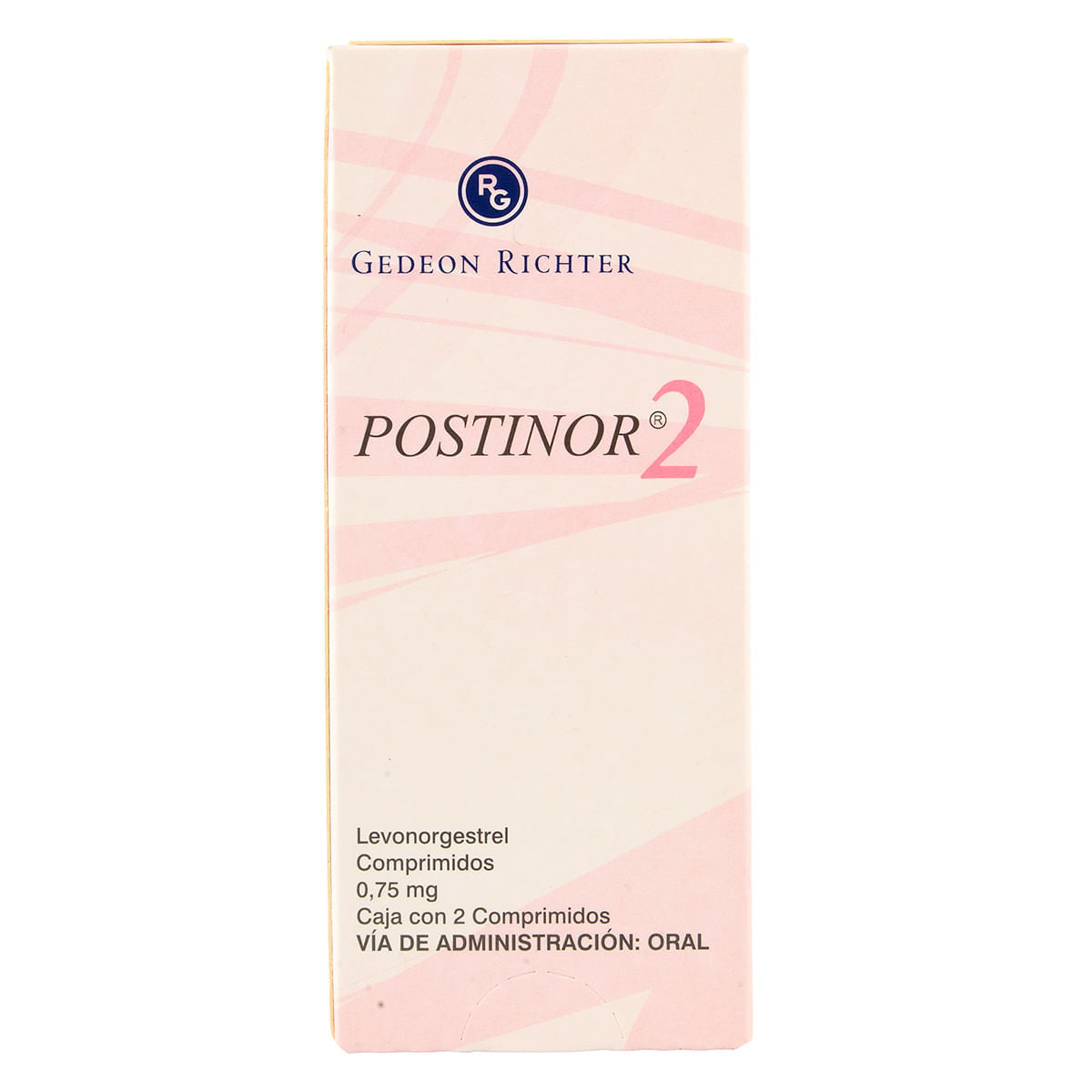 Postinor 2 0.75 mg 2 Tabletas