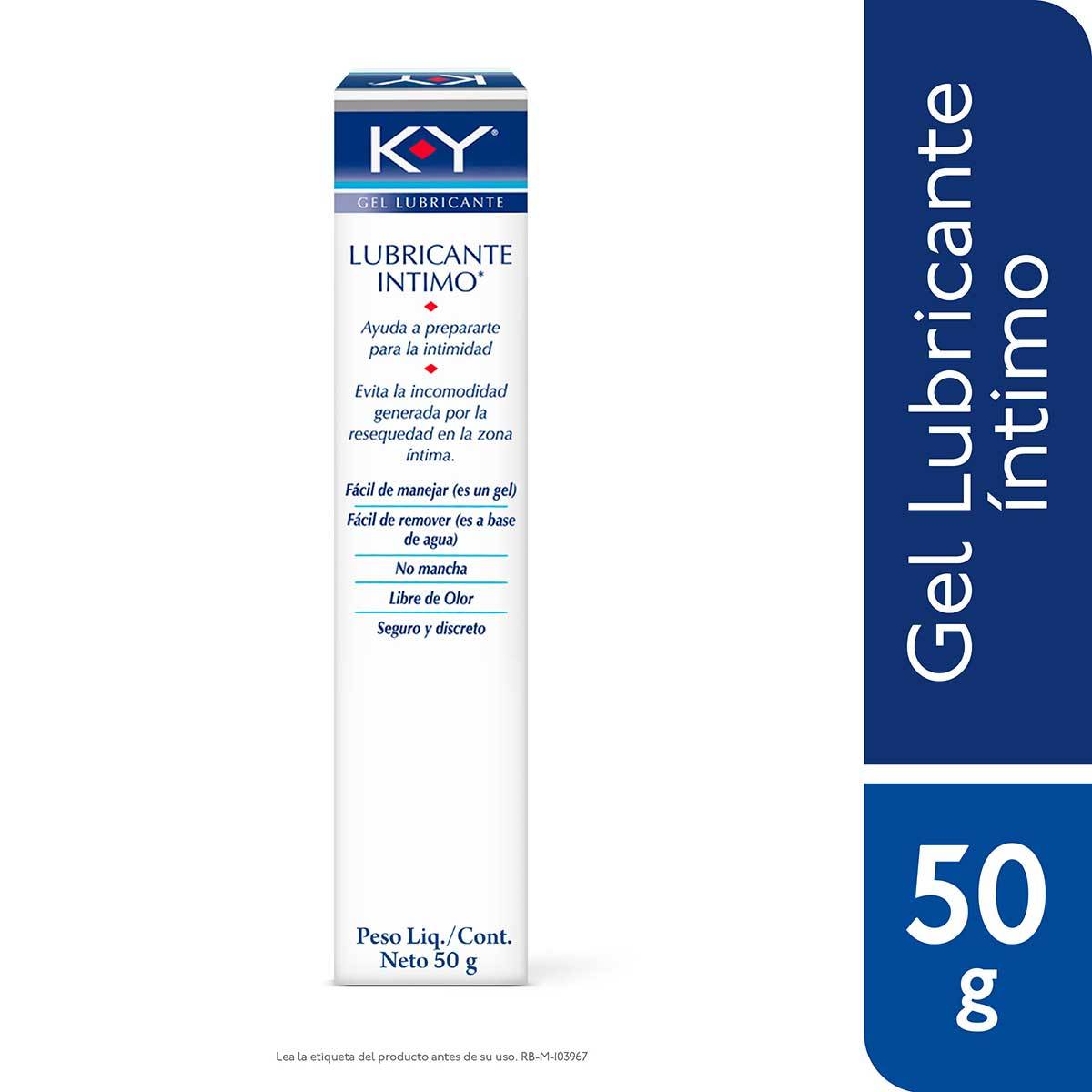 Lubricante Íntimo K-Y Gel 50 g