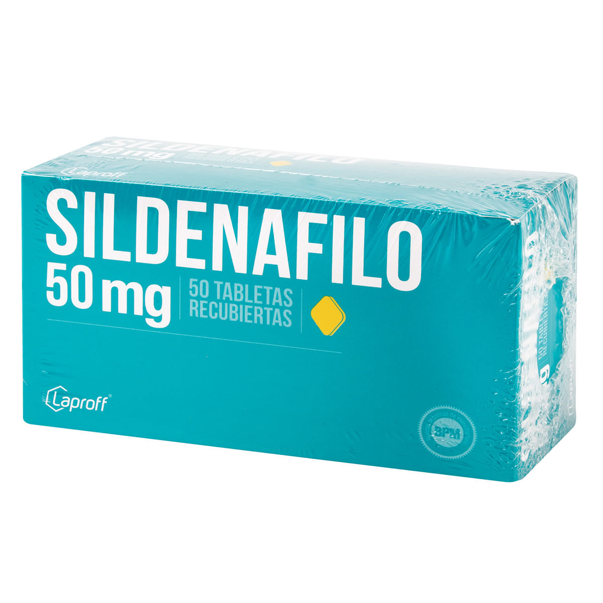 RX - Sildenafilo 50 mg 50 Tabletas Laproff