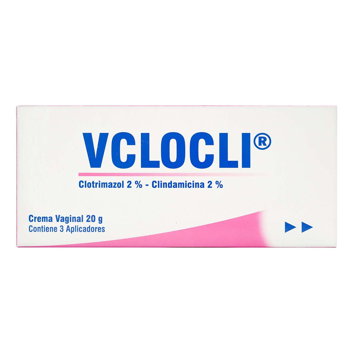 RX - Vclocli Crema Vaginal 20 g 3 Aplicaciones