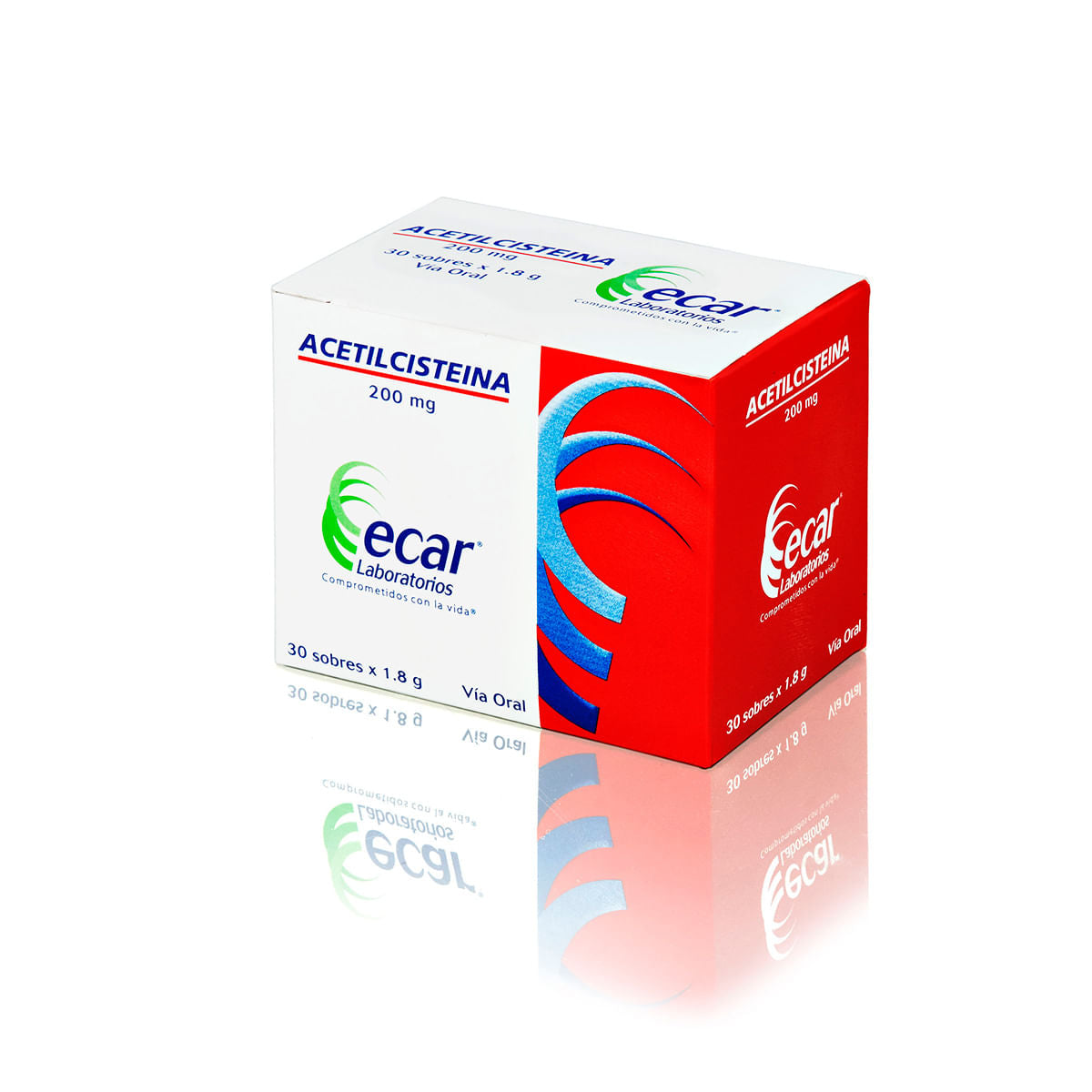 Acetilcisteína 200 mg 30 Sobres EC
