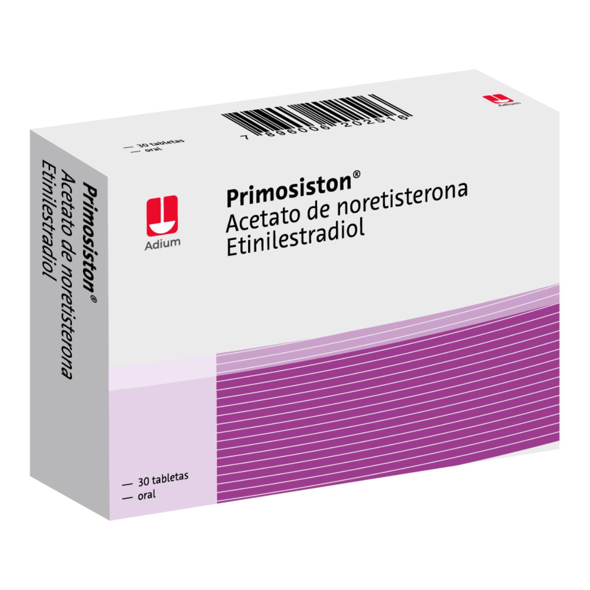 RX - Primosiston 30 Tabletas