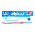 RX - Montelukast 5 mg 10 Tabletas