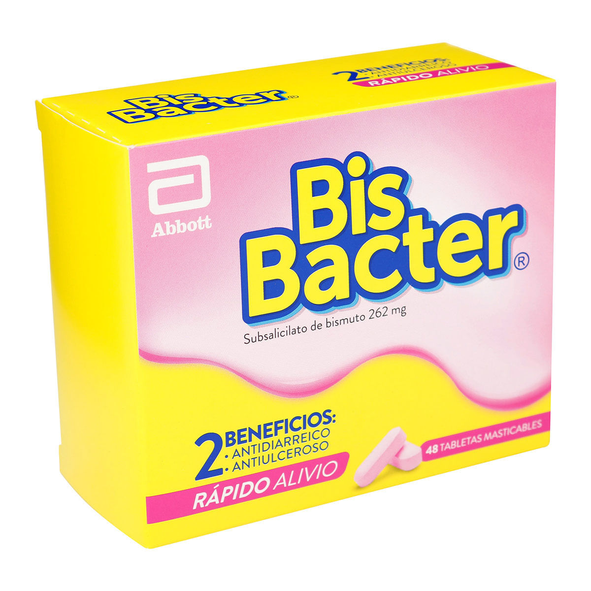 Bisbacter 262 mg 6 Tabletas