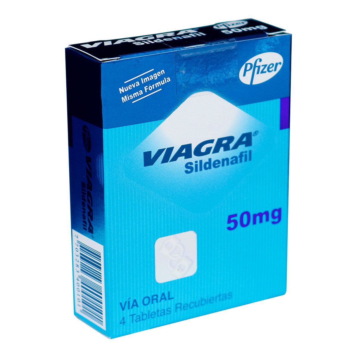 RX - Viagra 50 mg 4 Tabletas