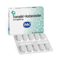 RX - TRAMADOL 37.5 MG+ACETAM.325 MG 10 TBS MK