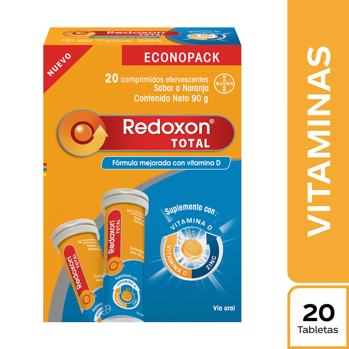 Redoxon Total Efer.10 Tabletas Econopack