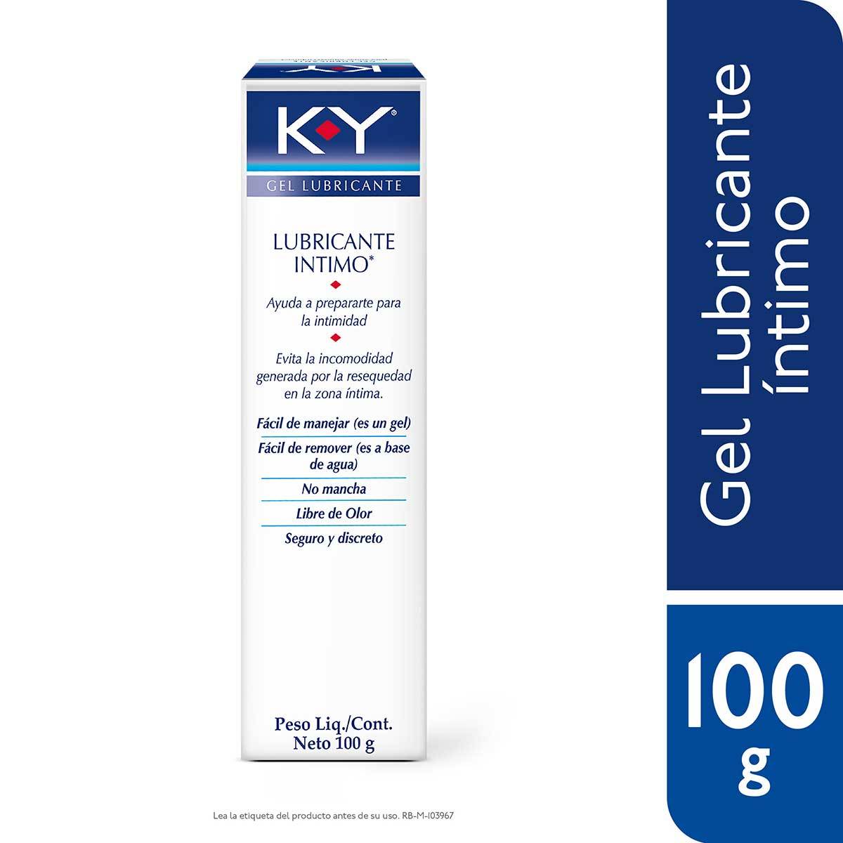 Lubricante Íntimo K-Y Gel 100 g