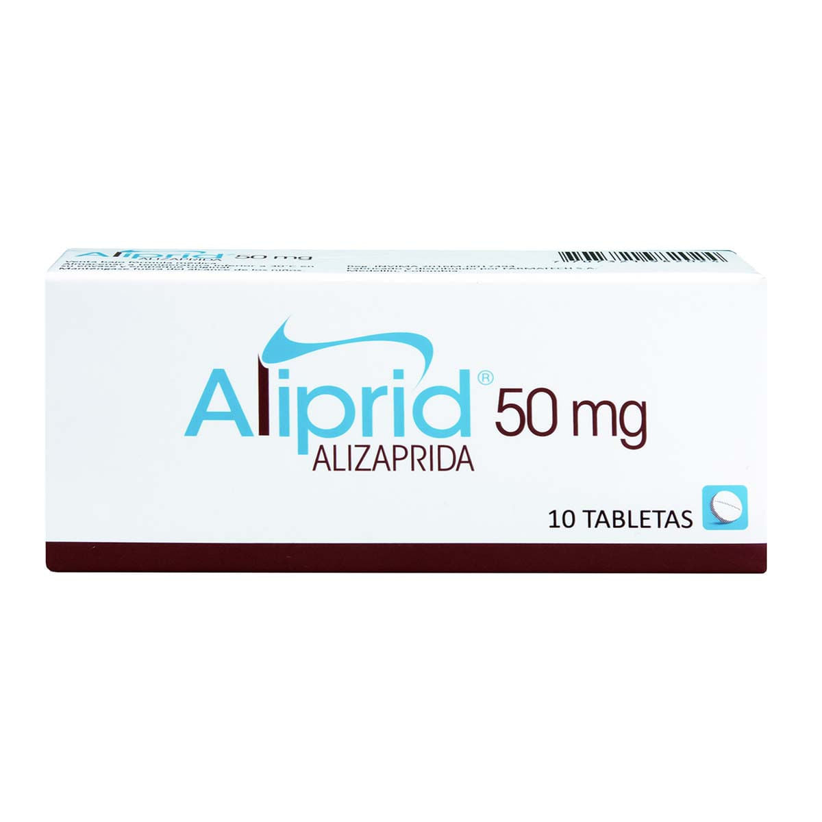 RX - Aliprid 50 mg 10 Tabletas HP