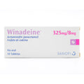 RX - WINADEINE 325/8 MG 10 TABLETAS