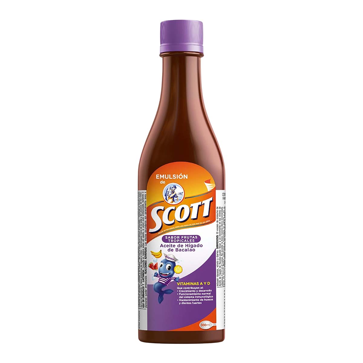 Emulsión Scott Tropical 360 ml