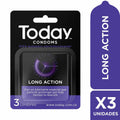 Preservativos Today Long Action 3 Unidades