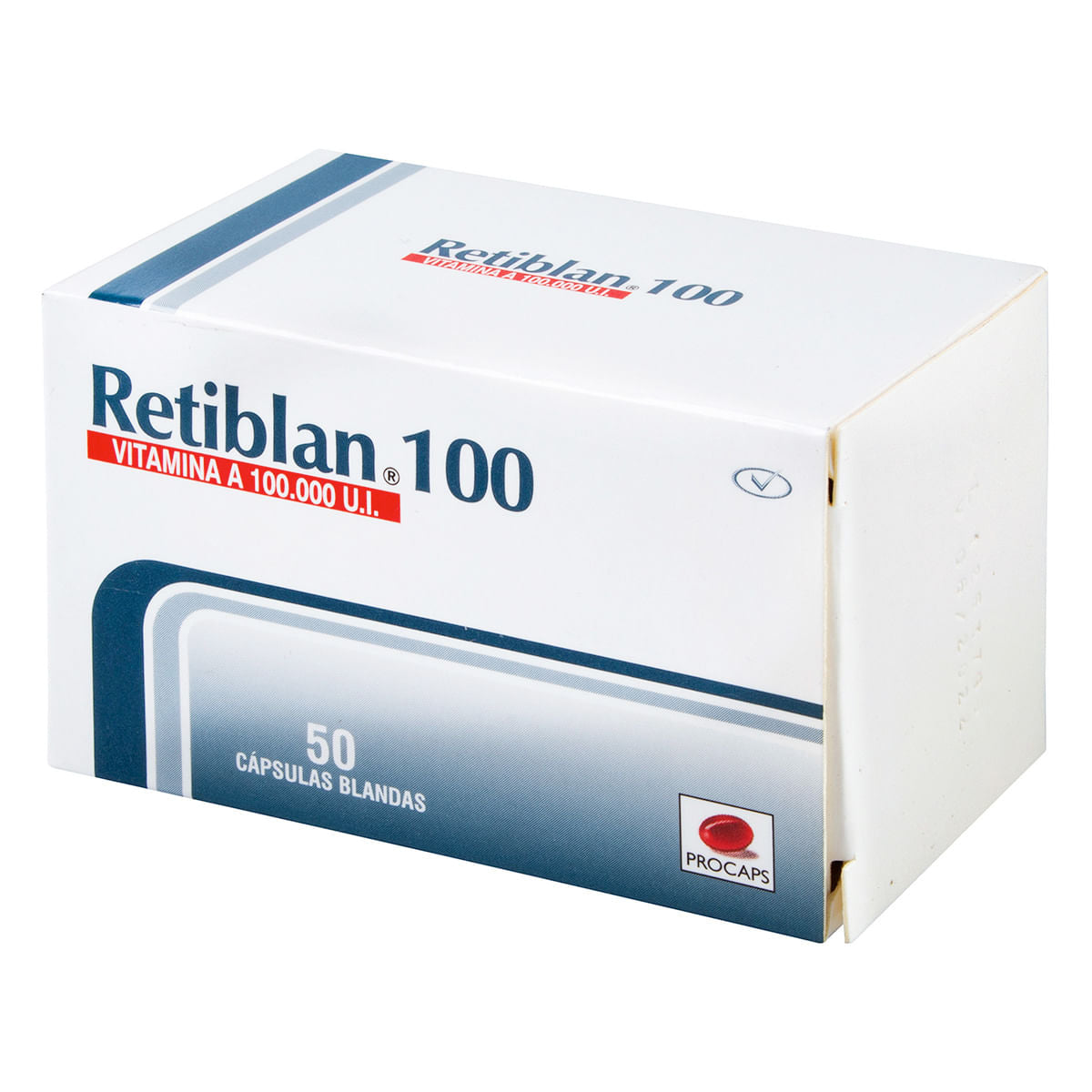 Retiblan 100 mg 10 Cápsulas