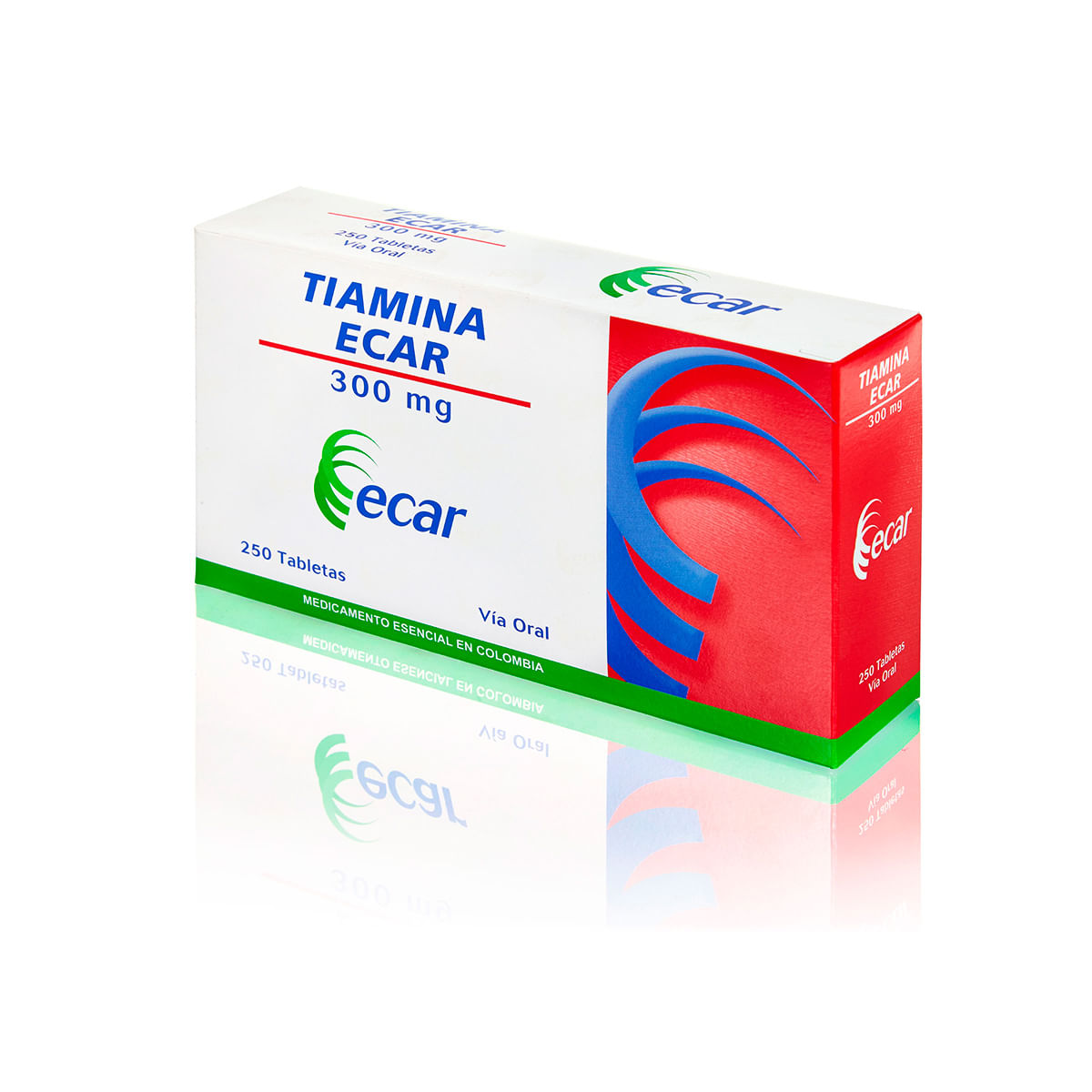 Tiamina 300 mg 10 Tabletas EC