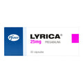 RX - LYRICA 25 MG 30 CAP.(P)16673(SF)