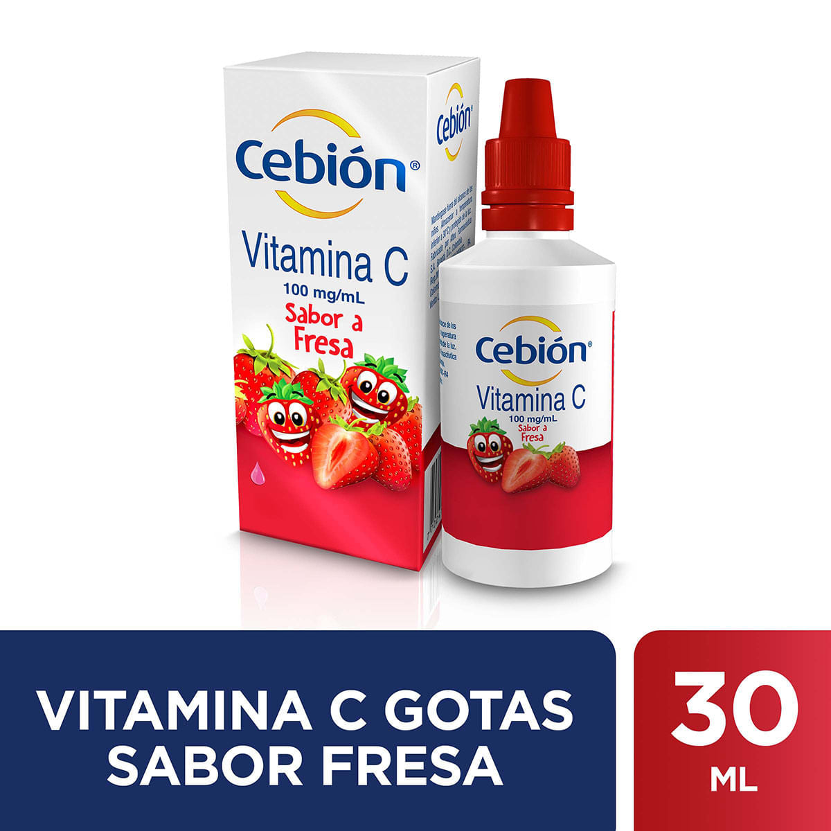Cebion Gotas Fresa 30 ml