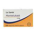 RX - Montelukast 4 mg 10 Tabletas LS