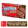 Galletas Festival Chocolate x 1 Paquete de 6 Unidades