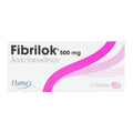 RX - Fibrilok 500 mg 10 Tabletas