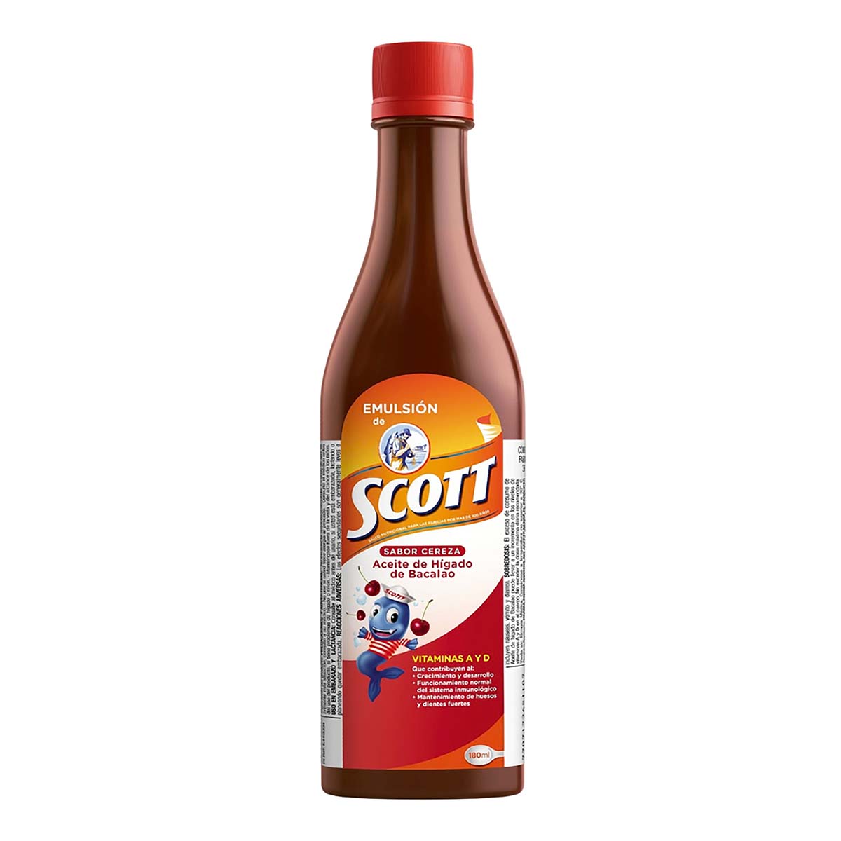 Emulsión Scott Cereza 180 ml