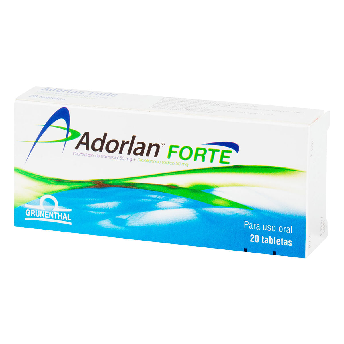 ADORLAN FORTE 50 MG / 50 MG 20 TBS(PAE)