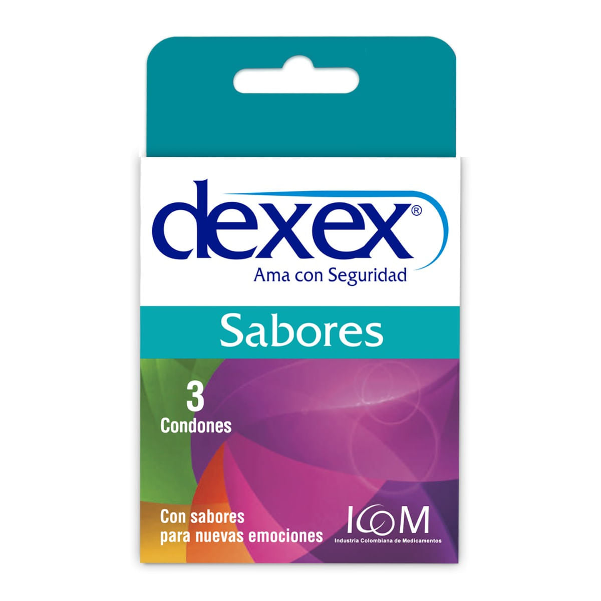 Dexex Sabores 3 Preservativos