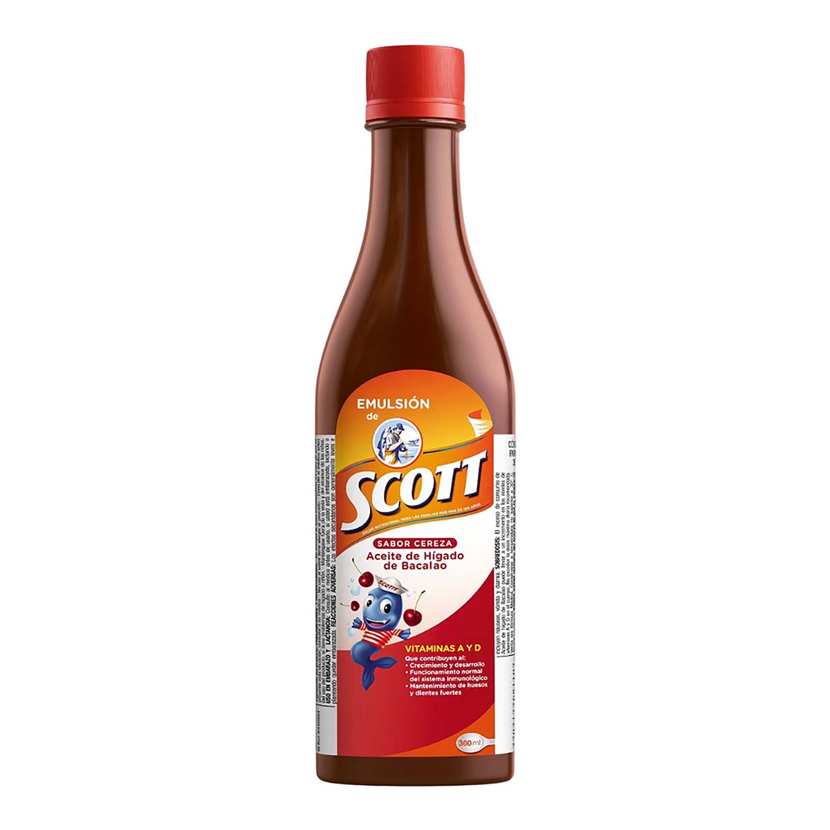 Emulsión Scott Cereza 360 ml