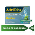 Advitabs Garganta Eucalipto y Mentol 36 Tabletas