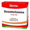 RX - Dexametasona 4 MG/1 ml 10 Ampollas GF