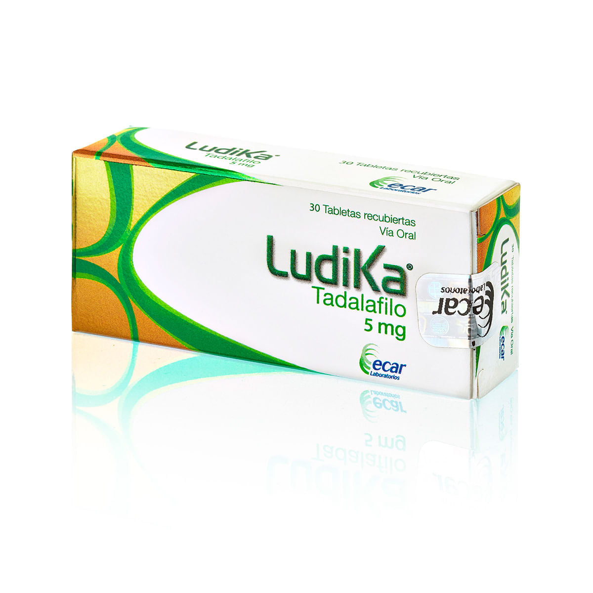 RX - Ludika Tadalafilo 5 mg 30 Tabletas
