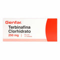 RX - Terbinafina 250 mg 14 Tabletas GF