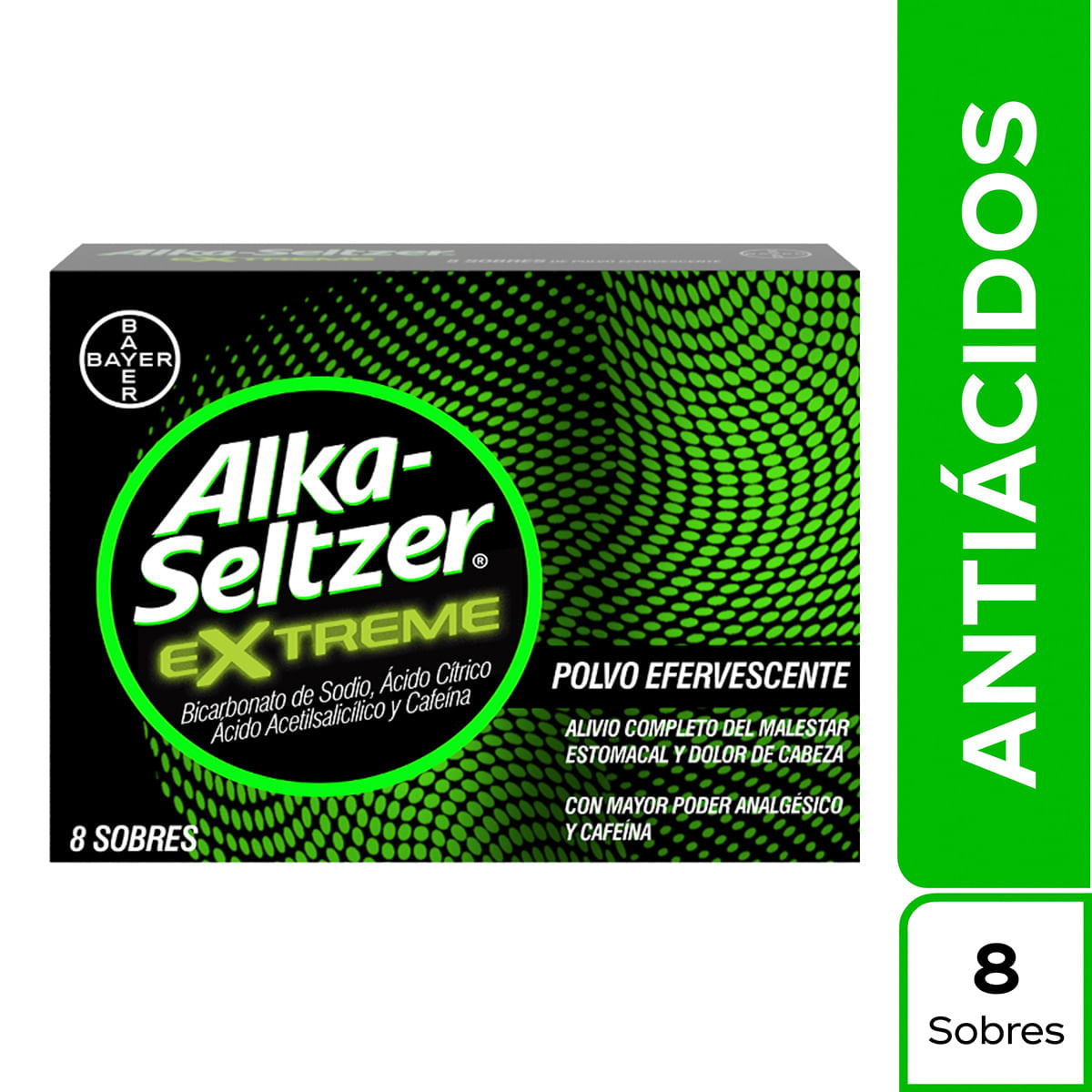 Alka Seltzer Extreme 8 Sobres