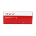 RX - Invictus Tadalafilo 5 mg 30 Tabletas Recubiertas