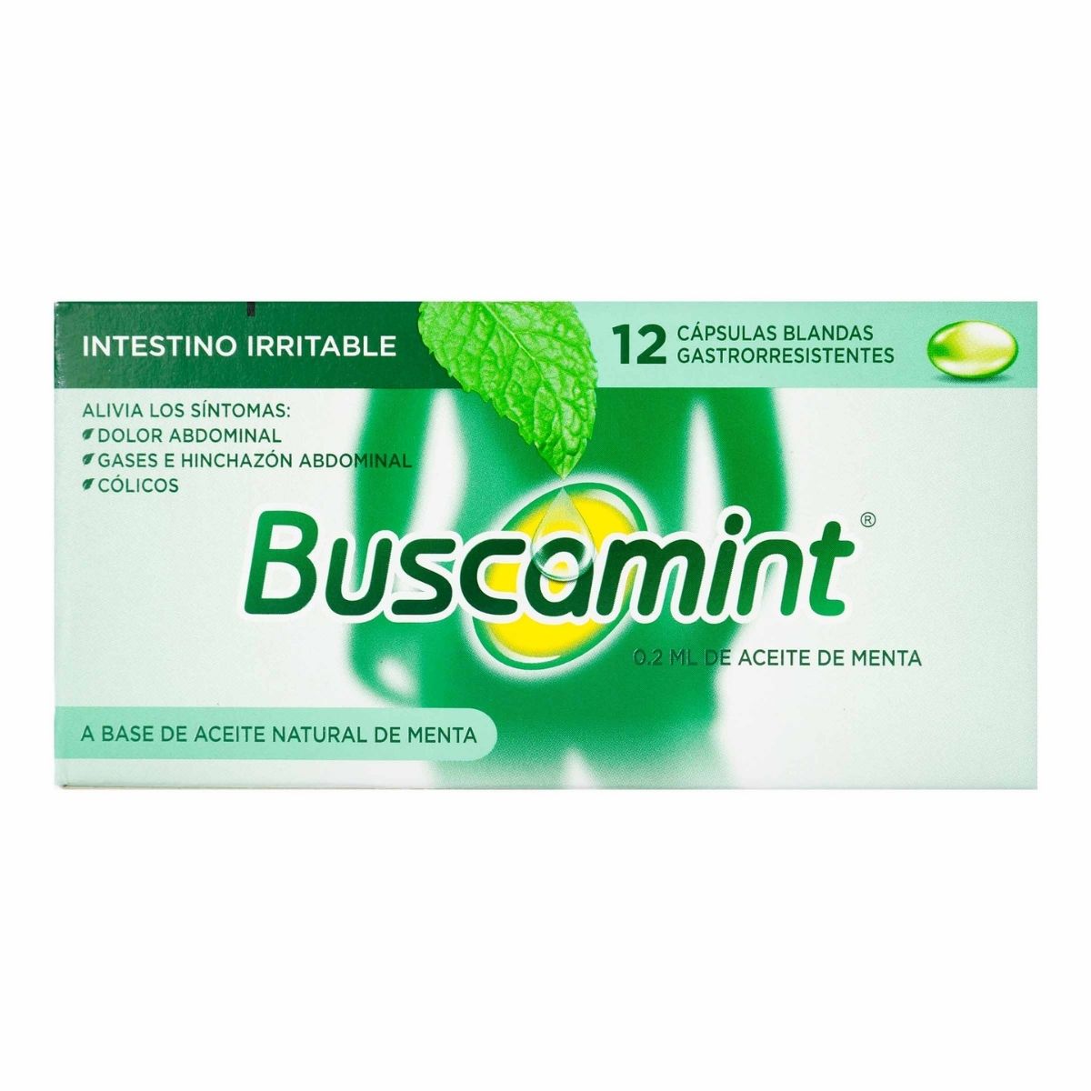 Buscamint 12 Cápsulas