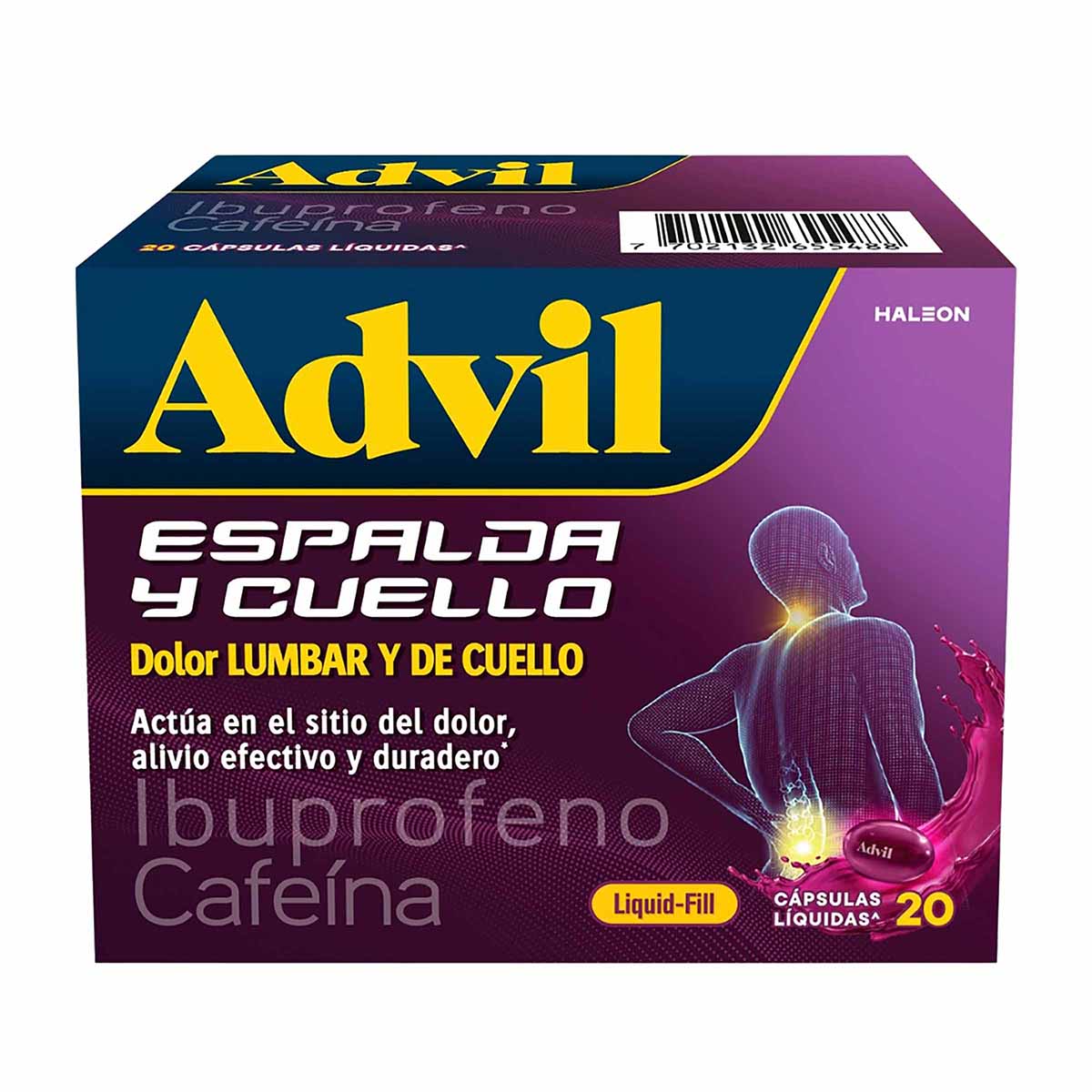 ADVIL LIQUID FILL ESPALDA CUEL 5 CAP