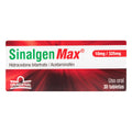 SINALGEN MAX 10/325 MG 30 TBS(3%+)(PAE)