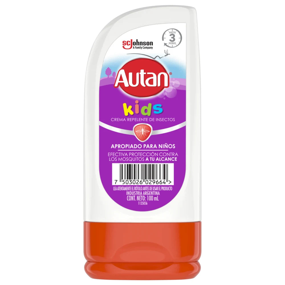 Repelente Autan Kids Crema Extra Protección 100 ml